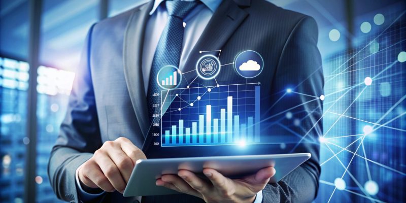 Business performance metrics and key results dashboard representing OKR Implementation UAE and strategic goal tracking.